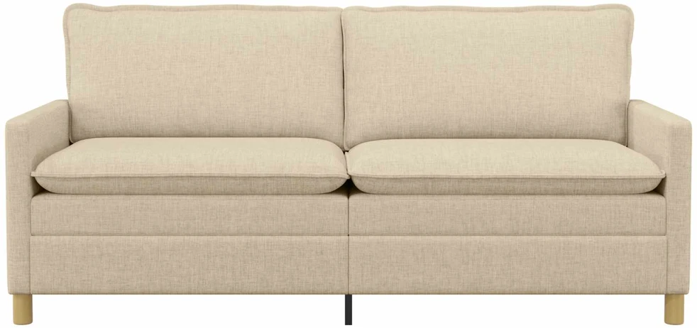 Sofa Kreminė 196 x 81 x 87,5 cm Audinys