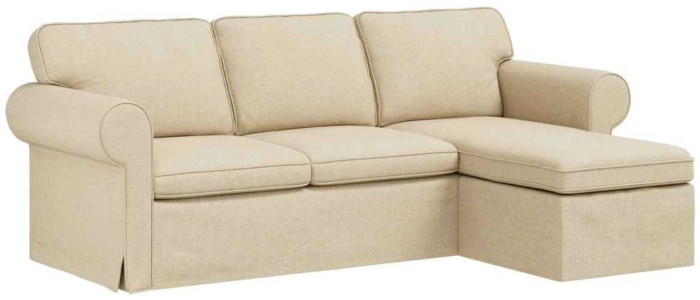 Sofa Kreminė 215 x 138 x 80 cm audinys