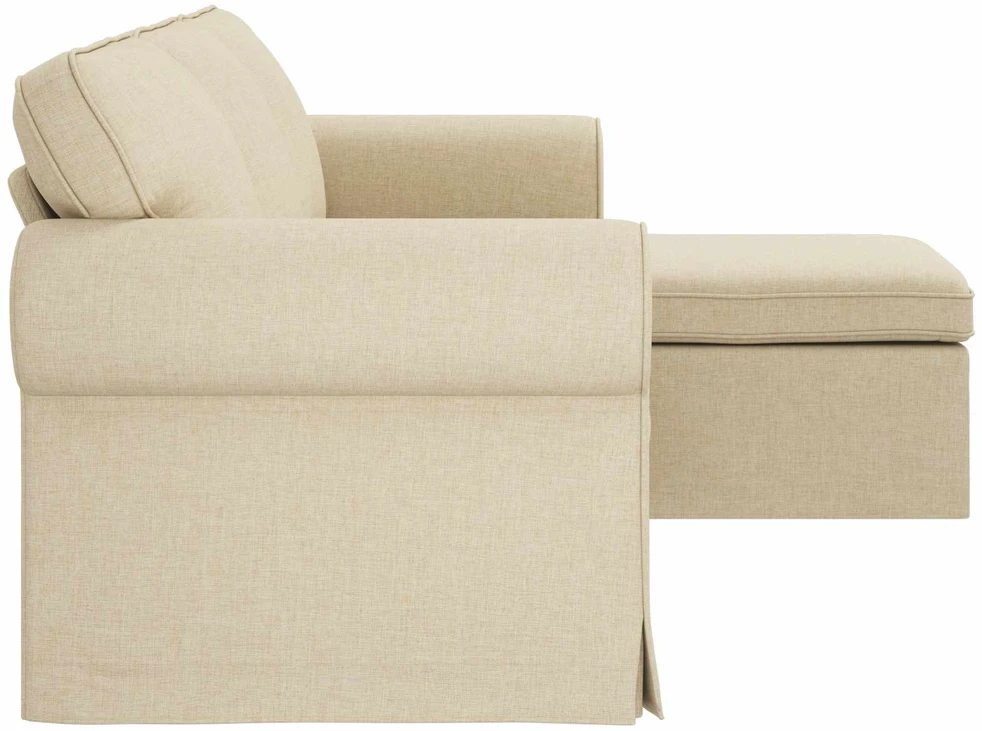 Sofa Kreminė 215 x 138 x 80 cm audinys