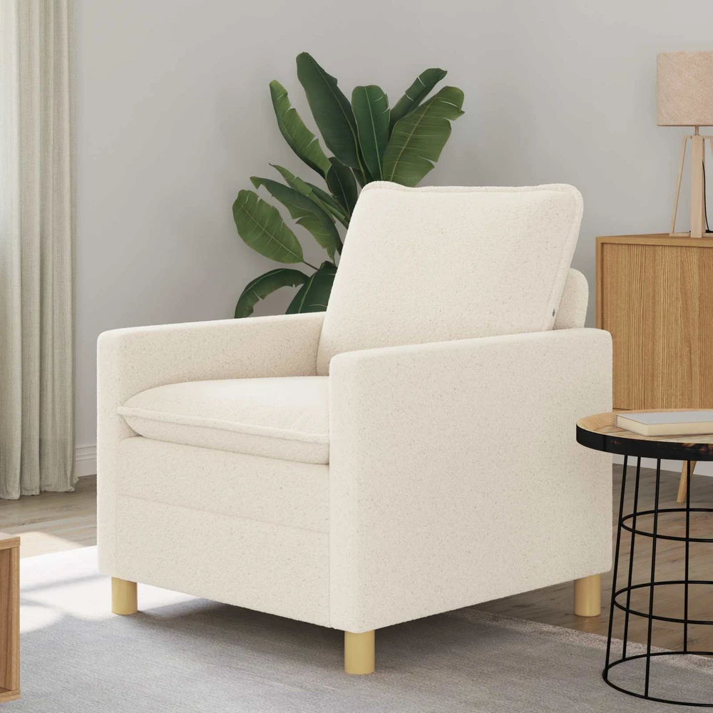 Sofa Kreminė 76 x 81 x 87,5 cm Audinys