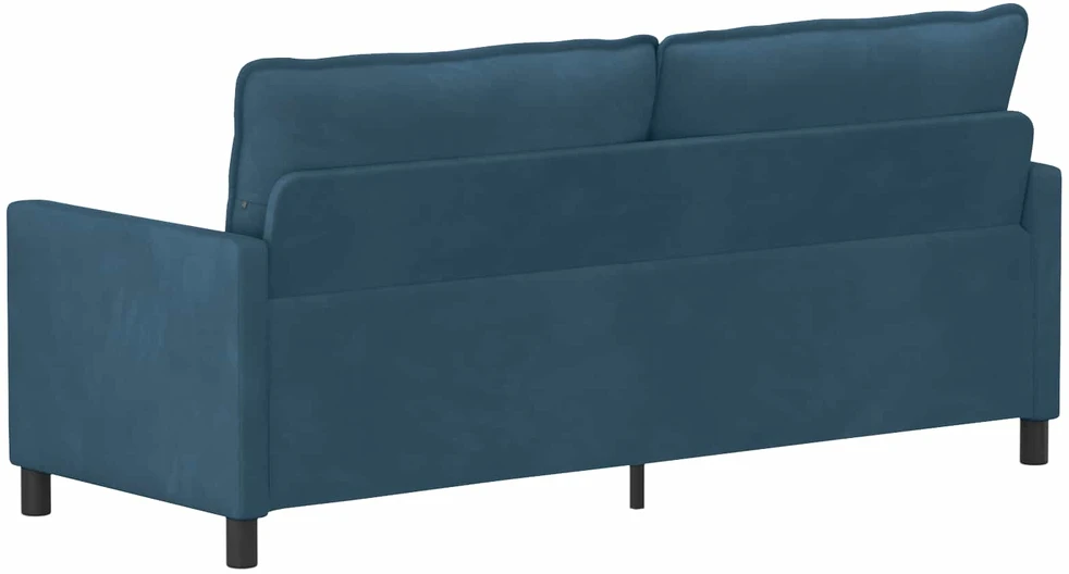 Sofa Mėlyna 196 x 81 x 87,5 cm Aksomas