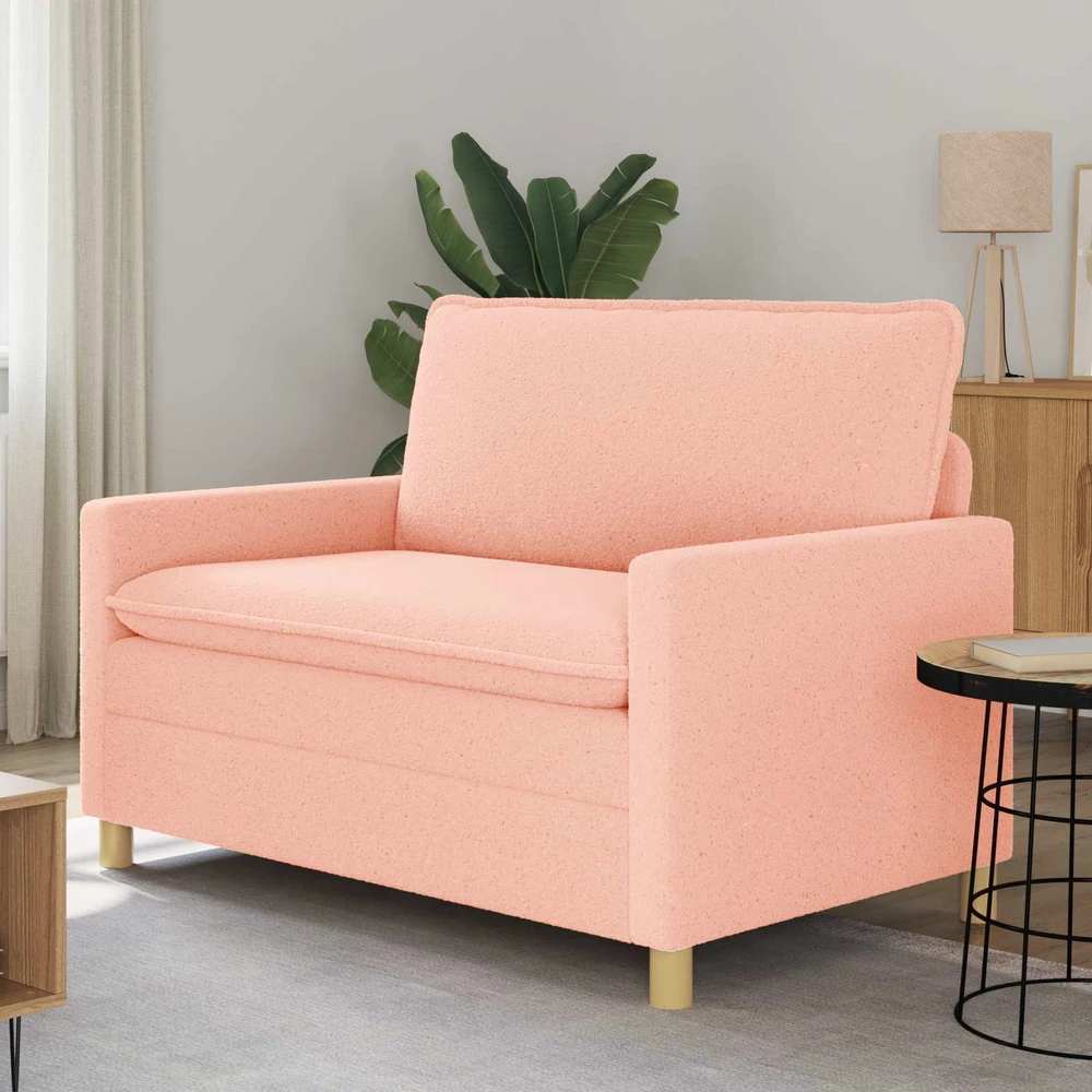 Sofa Rožinė 126 x 81 x 87,5 cm Audinys