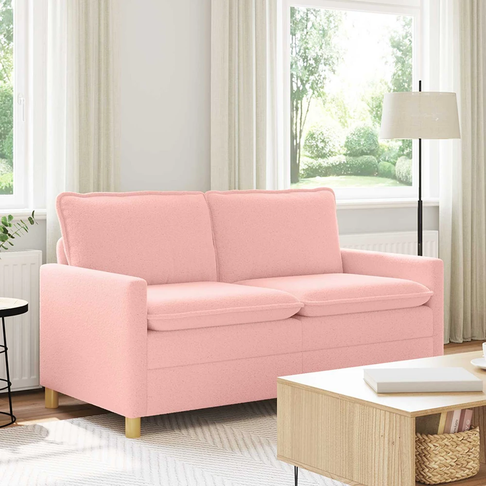 Sofa Rožinė 156 x 81 x 87,5 cm Audinys