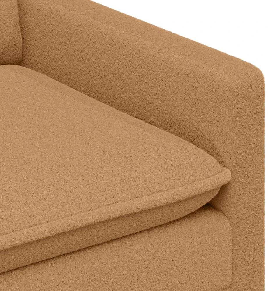 Sofa Smėlio 156 x 81 x 87,5 cm Audinys