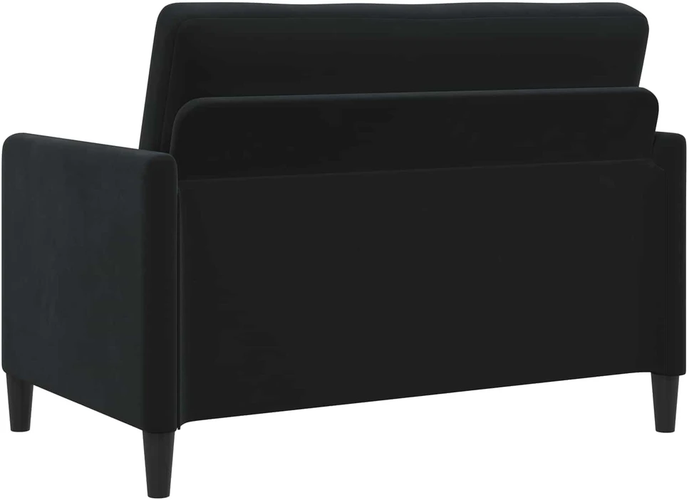 Sofa su saugojimo vieta Juoda 122 x 78 x 87 cm Poliesteris