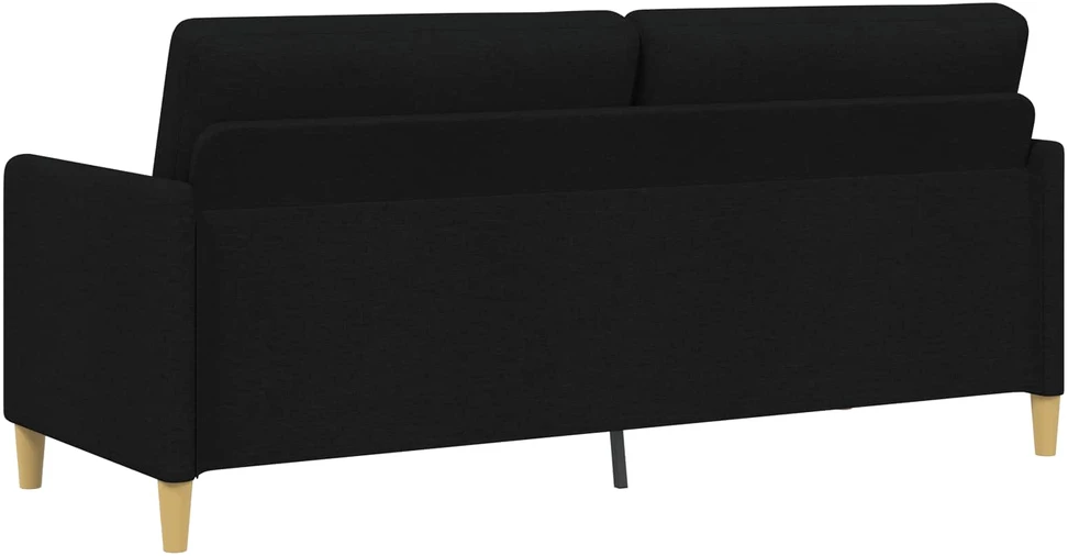 Sofa su saugojimo vieta Juoda 192 x 78 x 87 cm Poliesteris