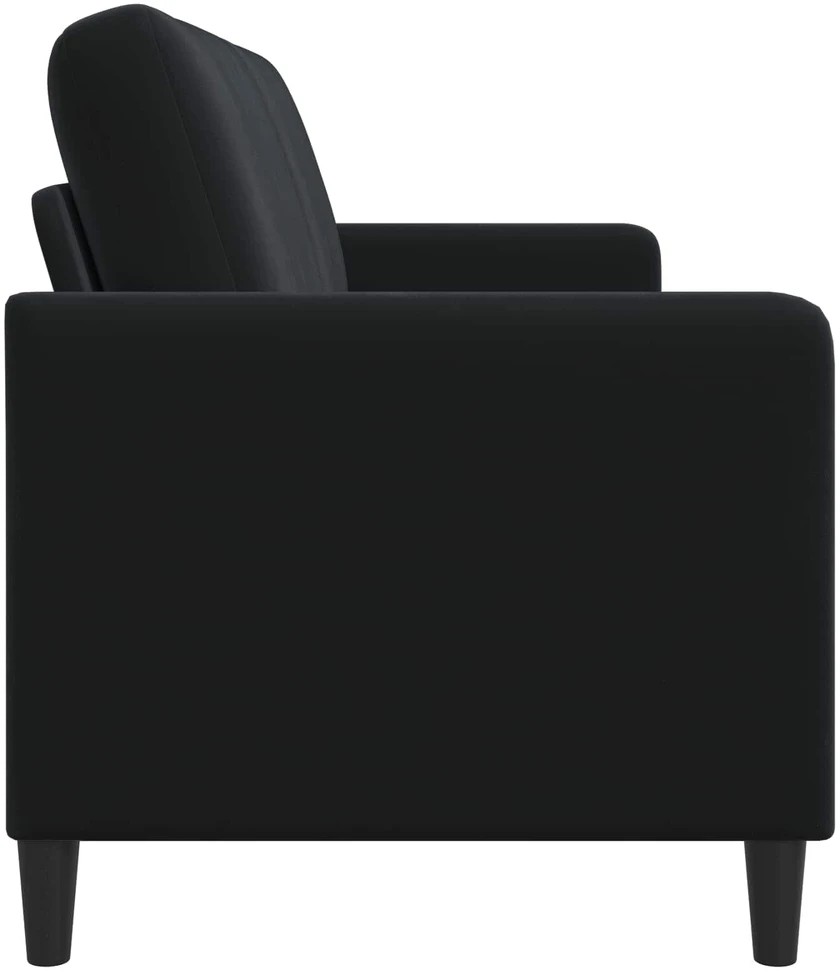 Sofa su saugojimo vieta Juoda 192 x 78 x 87 cm Poliesteris
