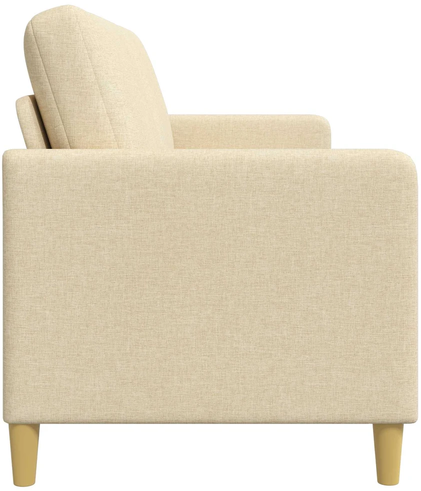 Sofa su saugojimo vieta Kreminė 192 x 78 x 87 cm Poliesteris