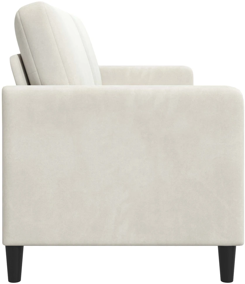 Sofa su saugojimo vieta Kreminė 192 x 78 x 87 cm Poliesteris