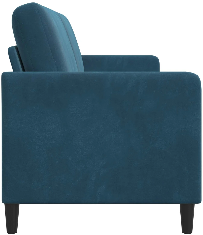 Sofa su saugojimo vieta Mėlyna 192 x 78 x 87 cm Poliesteris