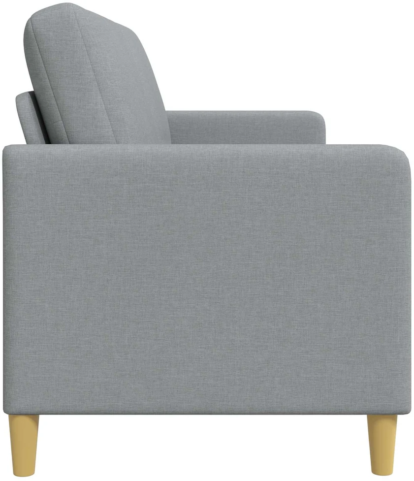 Sofa su saugojimo vieta Šviesiai pilka 192 x 78 x 87 cm