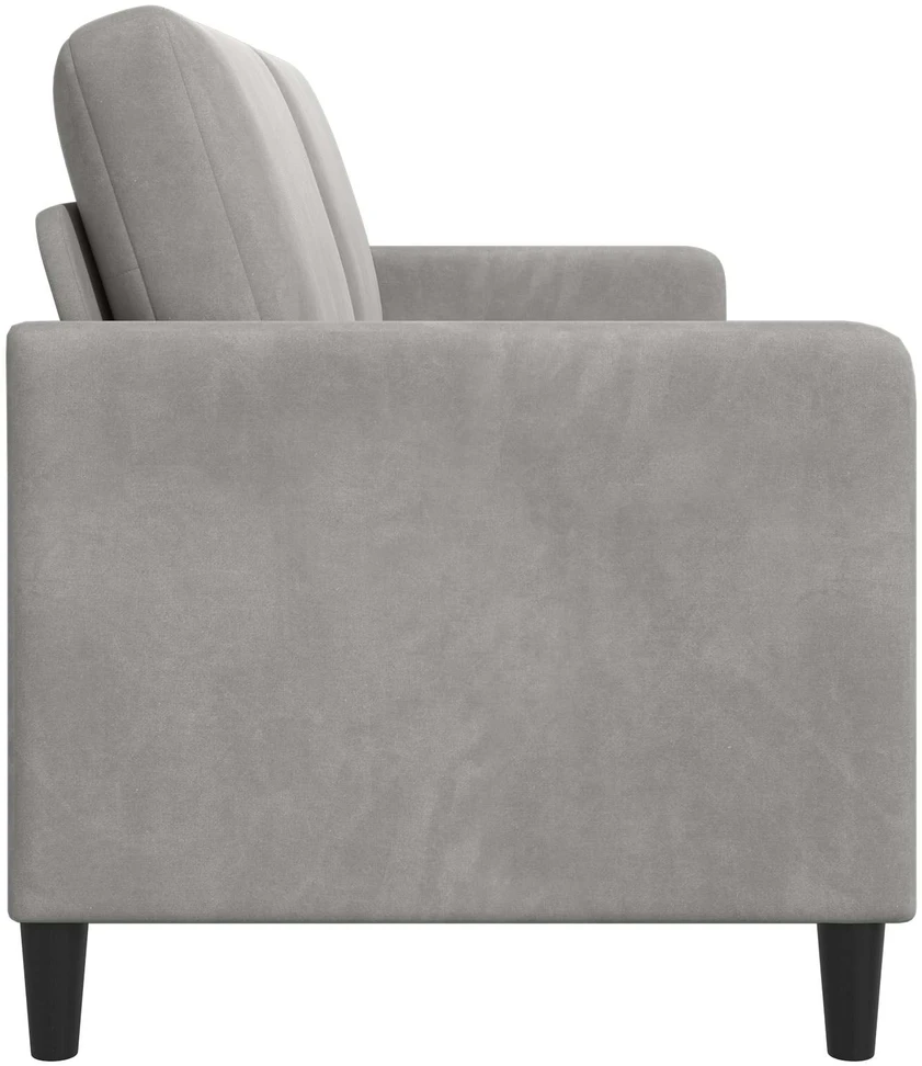 Sofa su saugojimo vieta Šviesiai pilka 192 x 78 x 87 cm