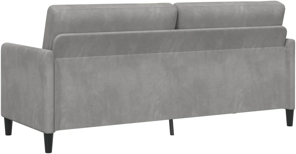 Sofa su saugojimo vieta Šviesiai pilka 192 x 78 x 87 cm