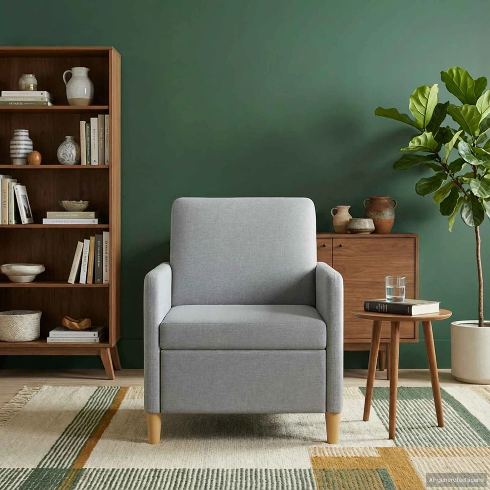 Sofa su saugojimo vieta Šviesiai pilka 72 x 78 x 87 cm
