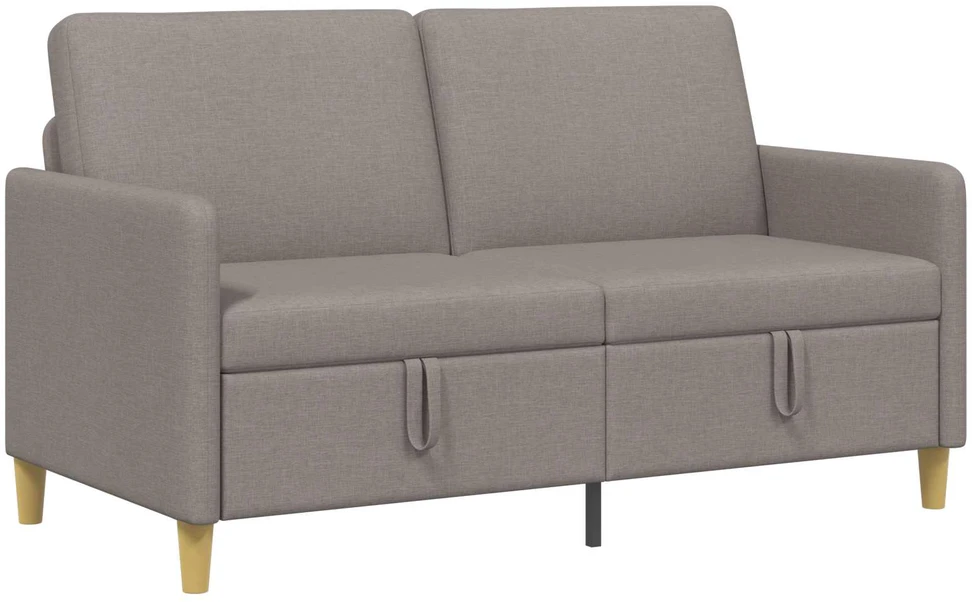 Sofa su saugojimo vieta Taupe 152 x 78 x 87 cm Poliesteris