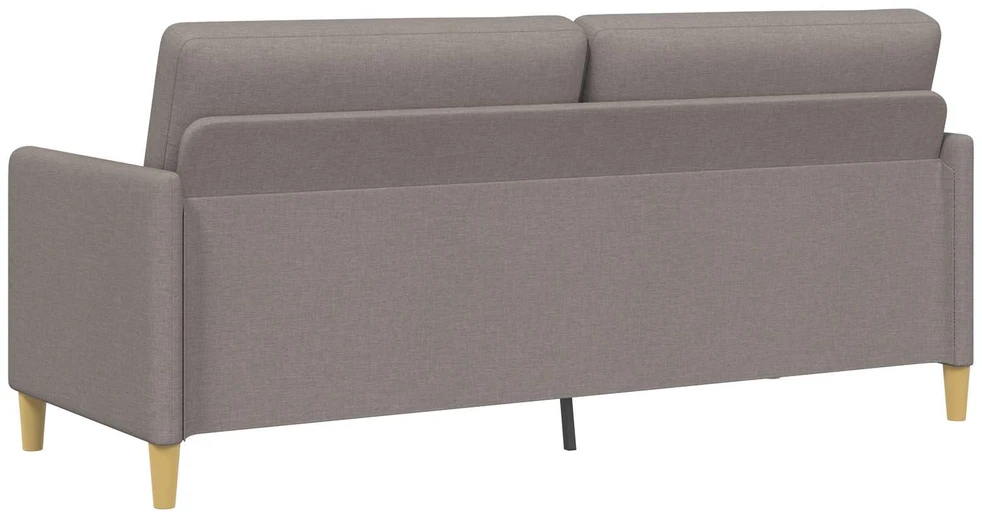 Sofa su saugojimo vieta Taupe 192 x 78 x 87 cm Poliesteris