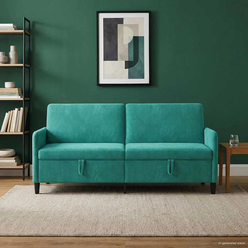 Sofa su saugojimo vieta Turkio 192 x 78 x 87 cm Poliesteris