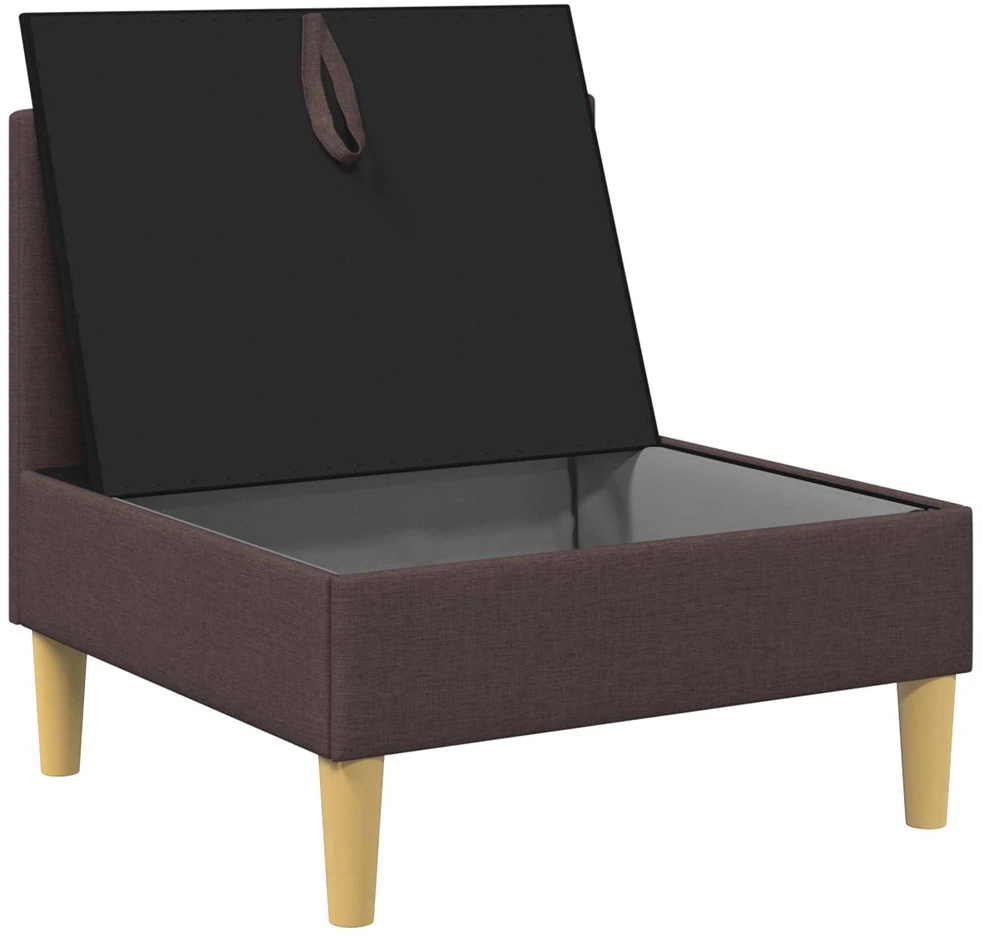 Sofa su saugojimu Audinys