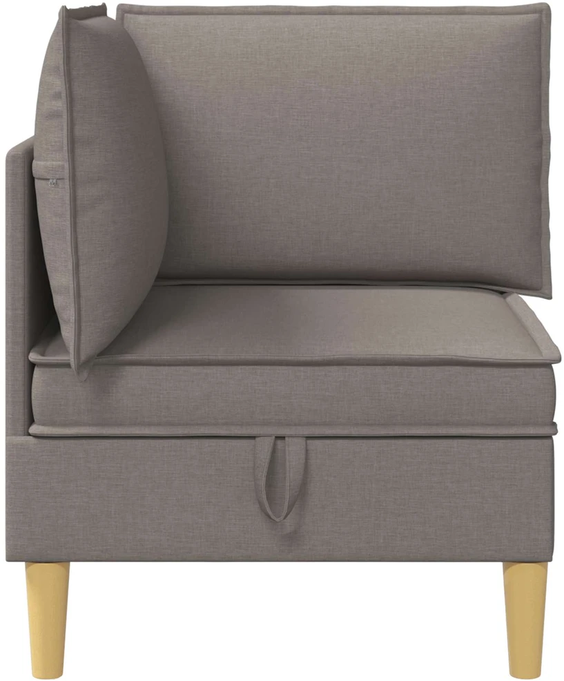 Sofa su saugojimu Audinys
