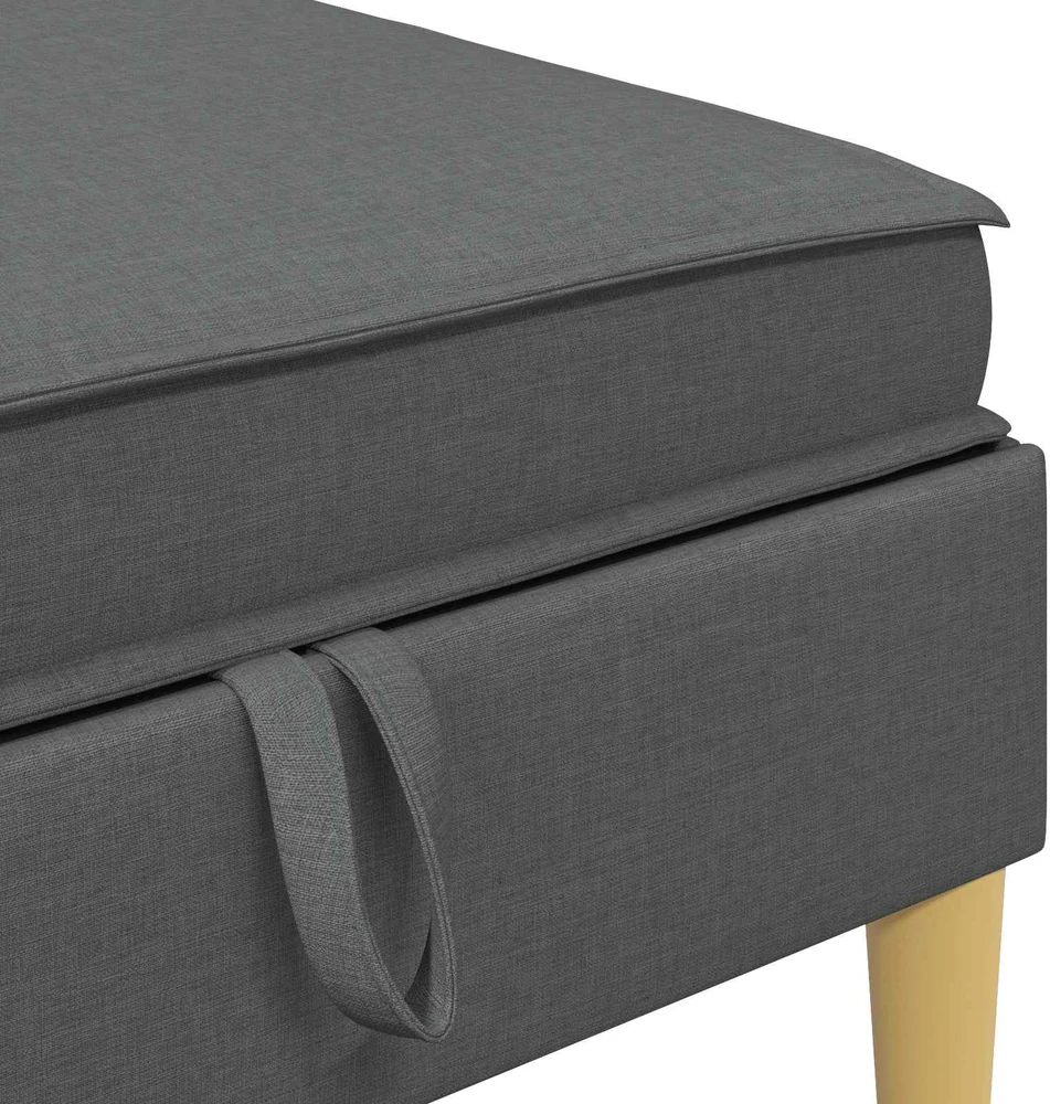 Sofa su saugojimu Audinys