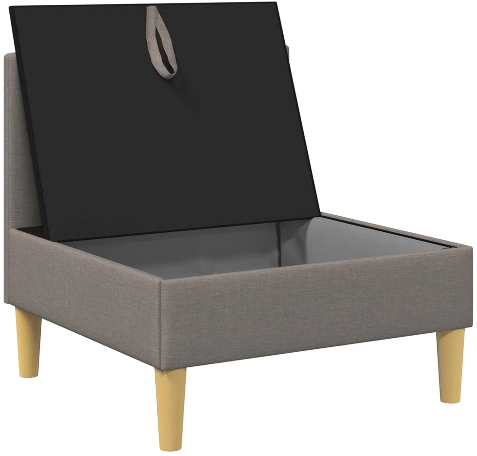 Sofa su saugojimu Audinys