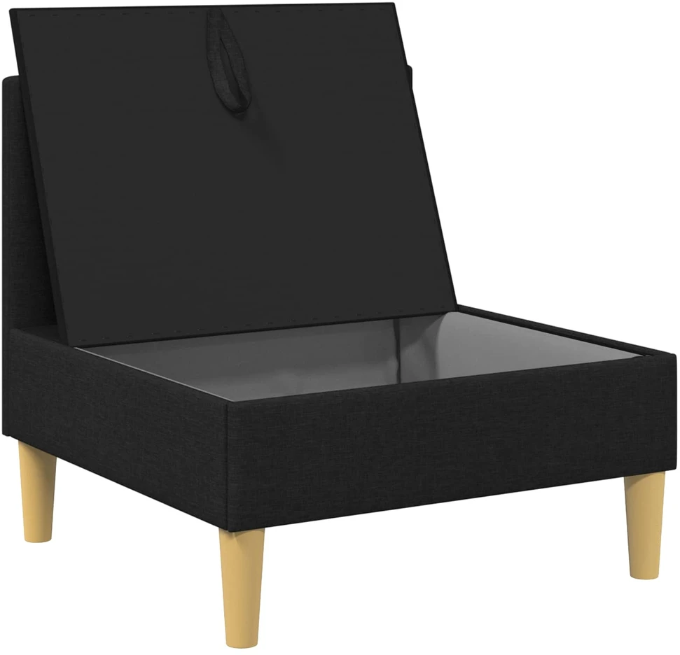 Sofa su saugojimu Audinys