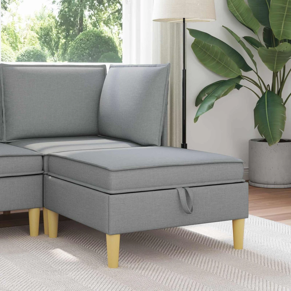 Sofa su saugojimu Audinys
