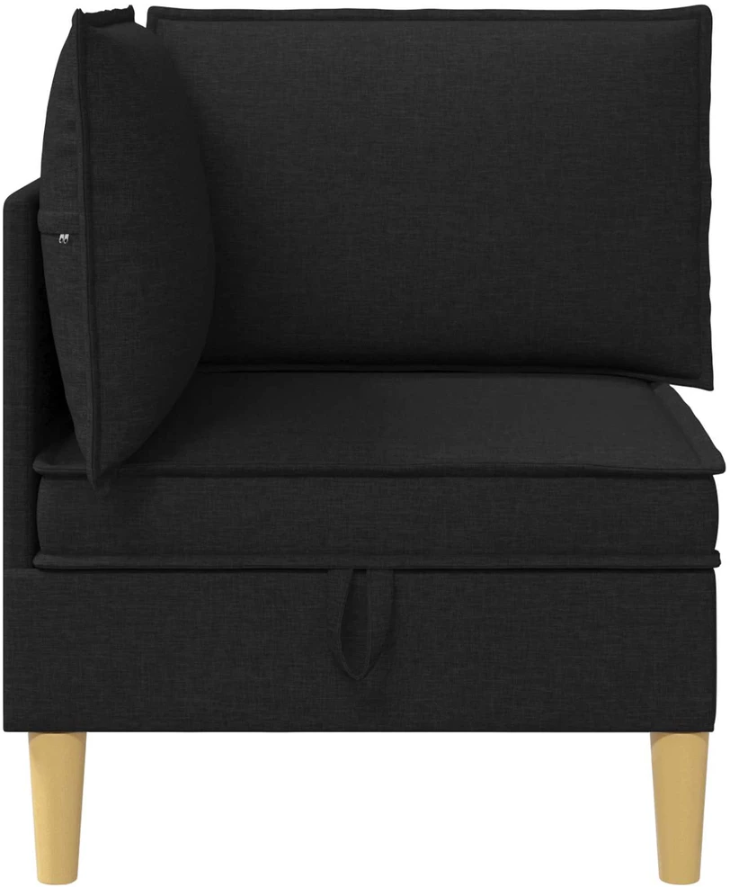 Sofa su saugojimu Audinys