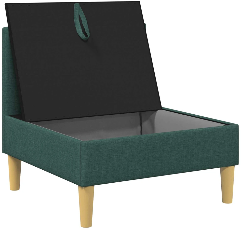 Sofa su saugojimu Audinys