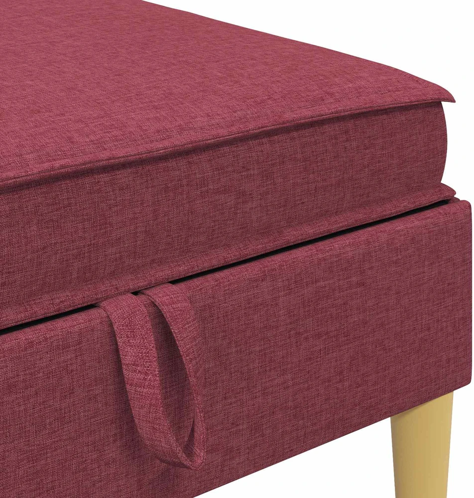 Sofa su saugojimu Audinys