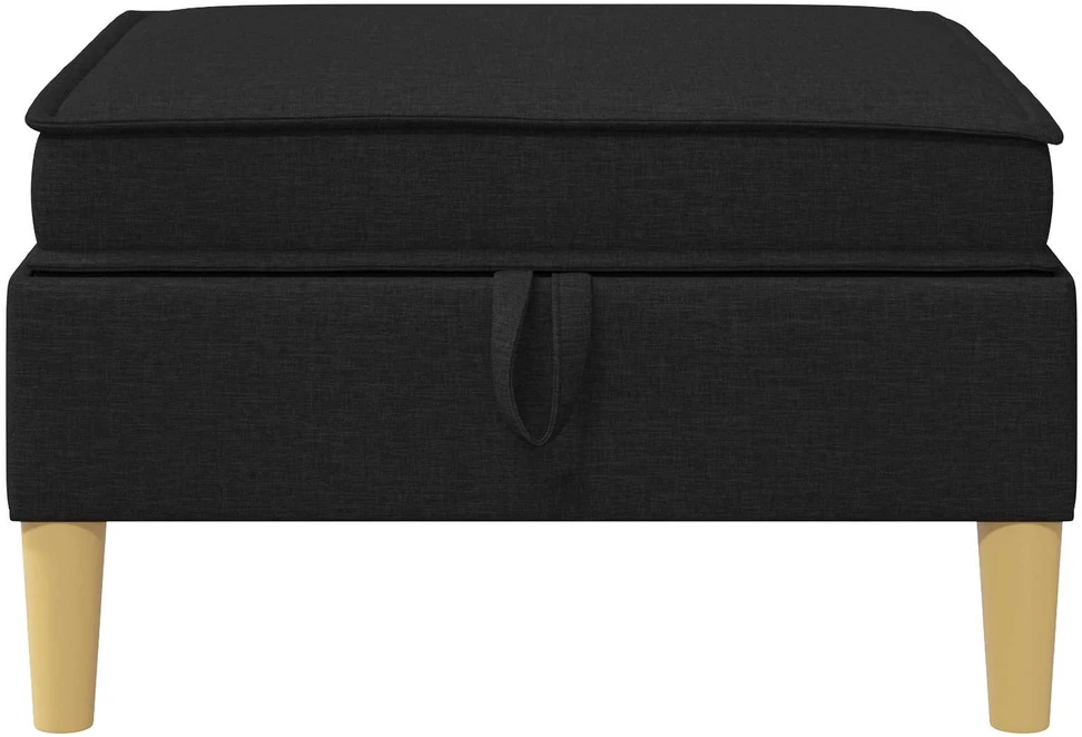 Sofa su saugojimu Audinys