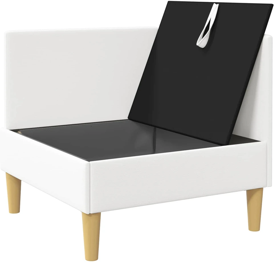 Sofa su saugojimu Audinys