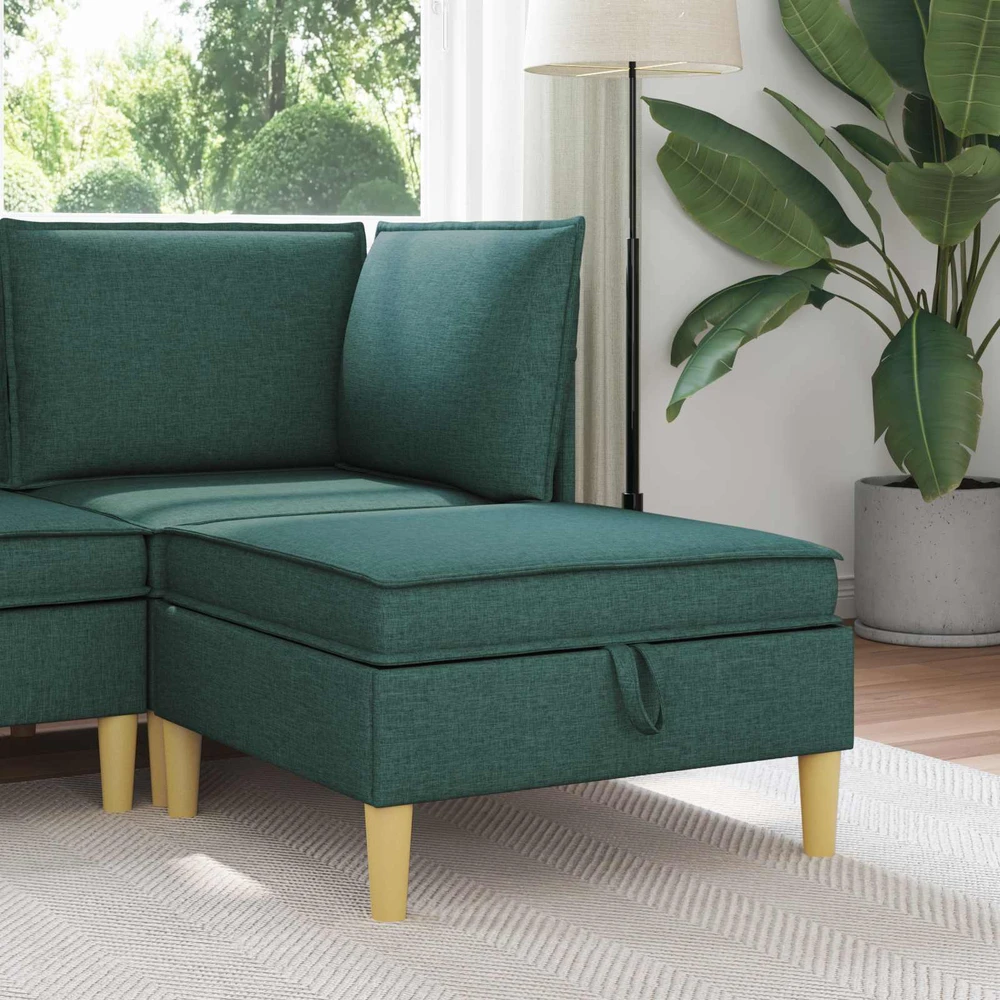 Sofa su saugojimu Audinys