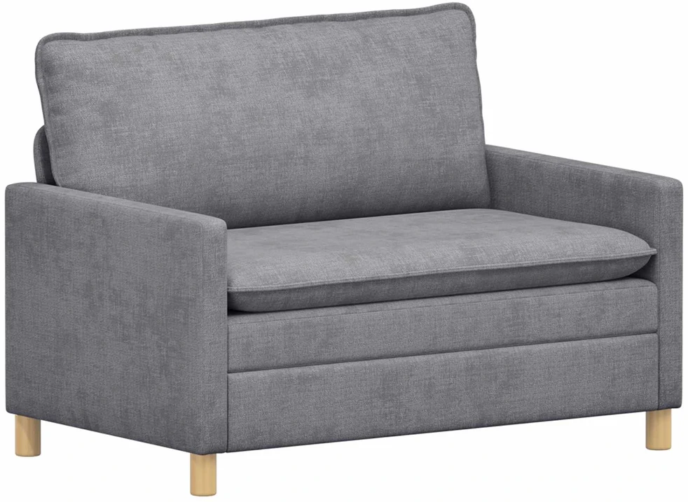 Sofa Šviesiai pilka 126 x 81 x 87,5 cm Poliesteris