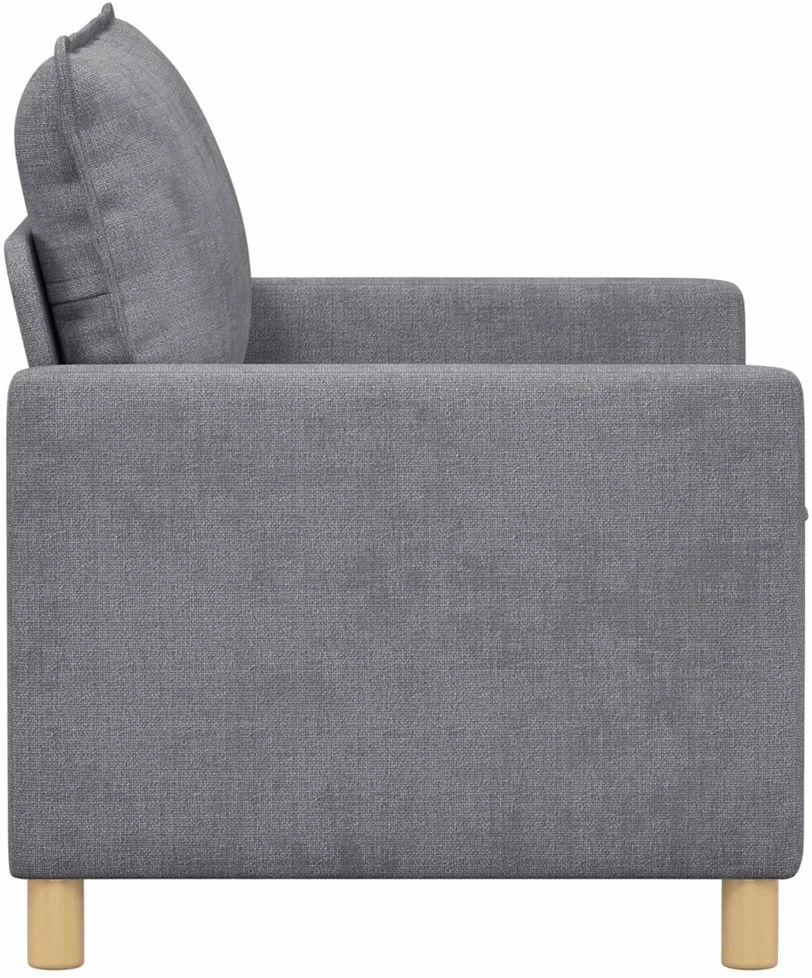 Sofa Šviesiai pilka 126 x 81 x 87,5 cm Poliesteris