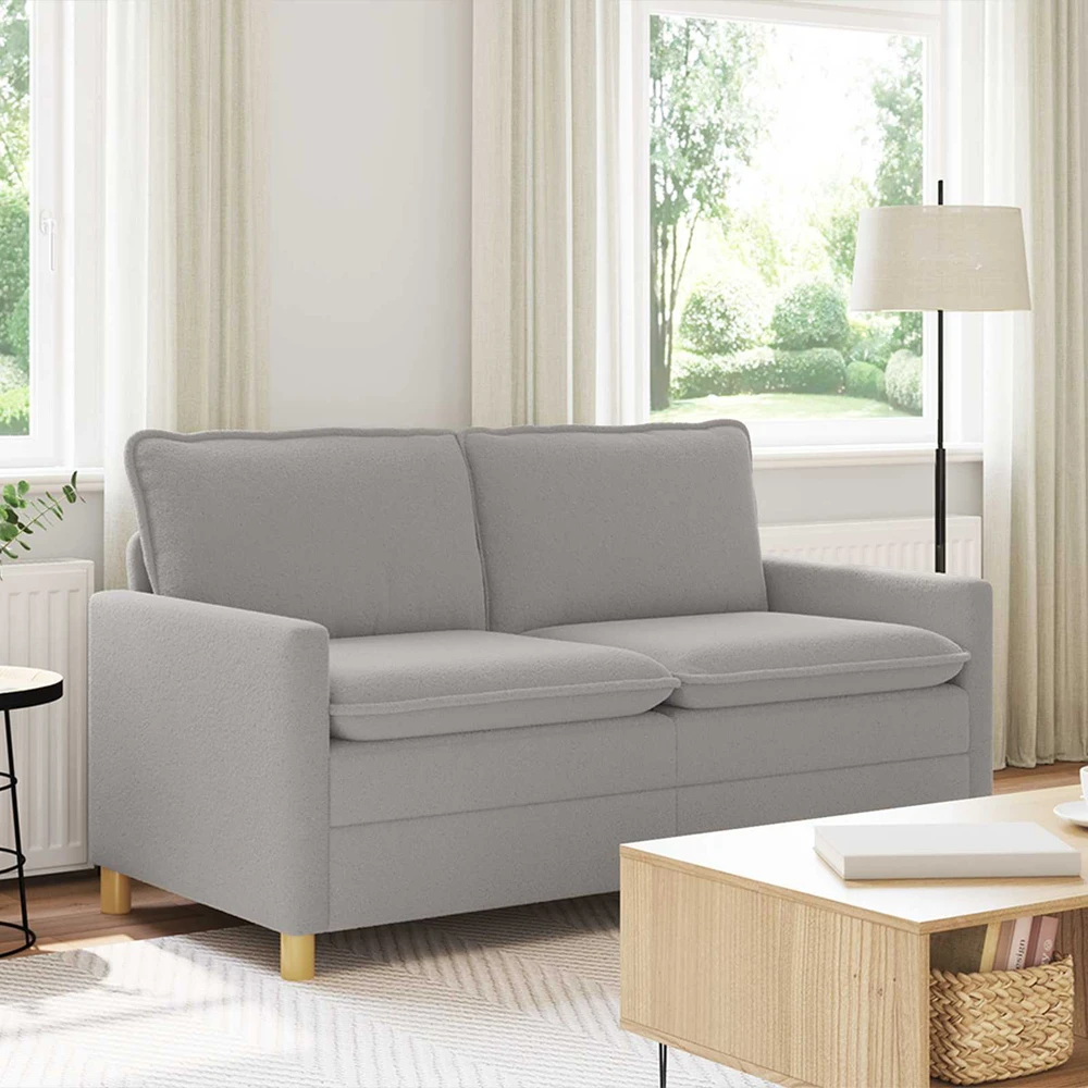 Sofa Šviesiai pilka 156 x 81 x 87,5 cm Audinys