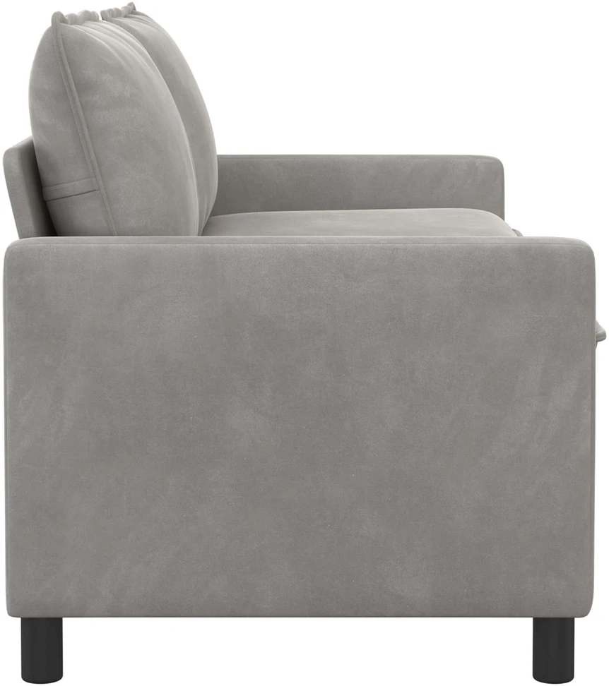 Sofa Šviesiai pilka 156 x 81 x 87,5 cm Aksomas