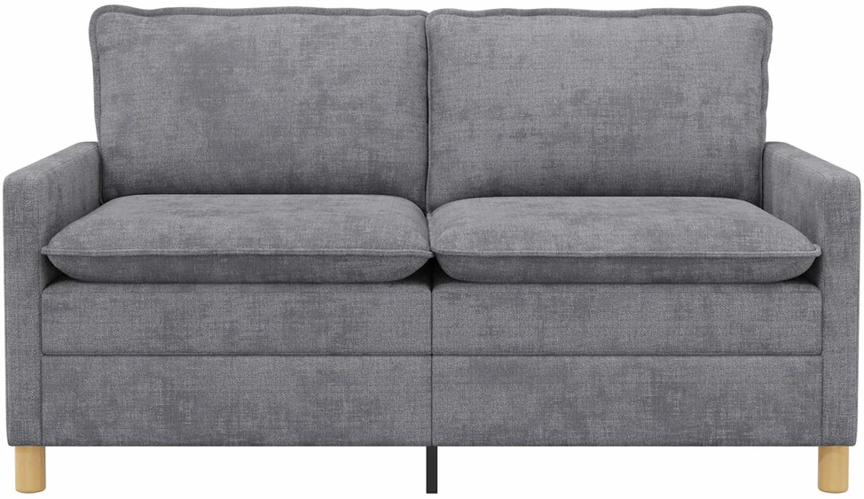 Sofa Šviesiai pilka 156 x 81 x 87,5 cm Poliesteris