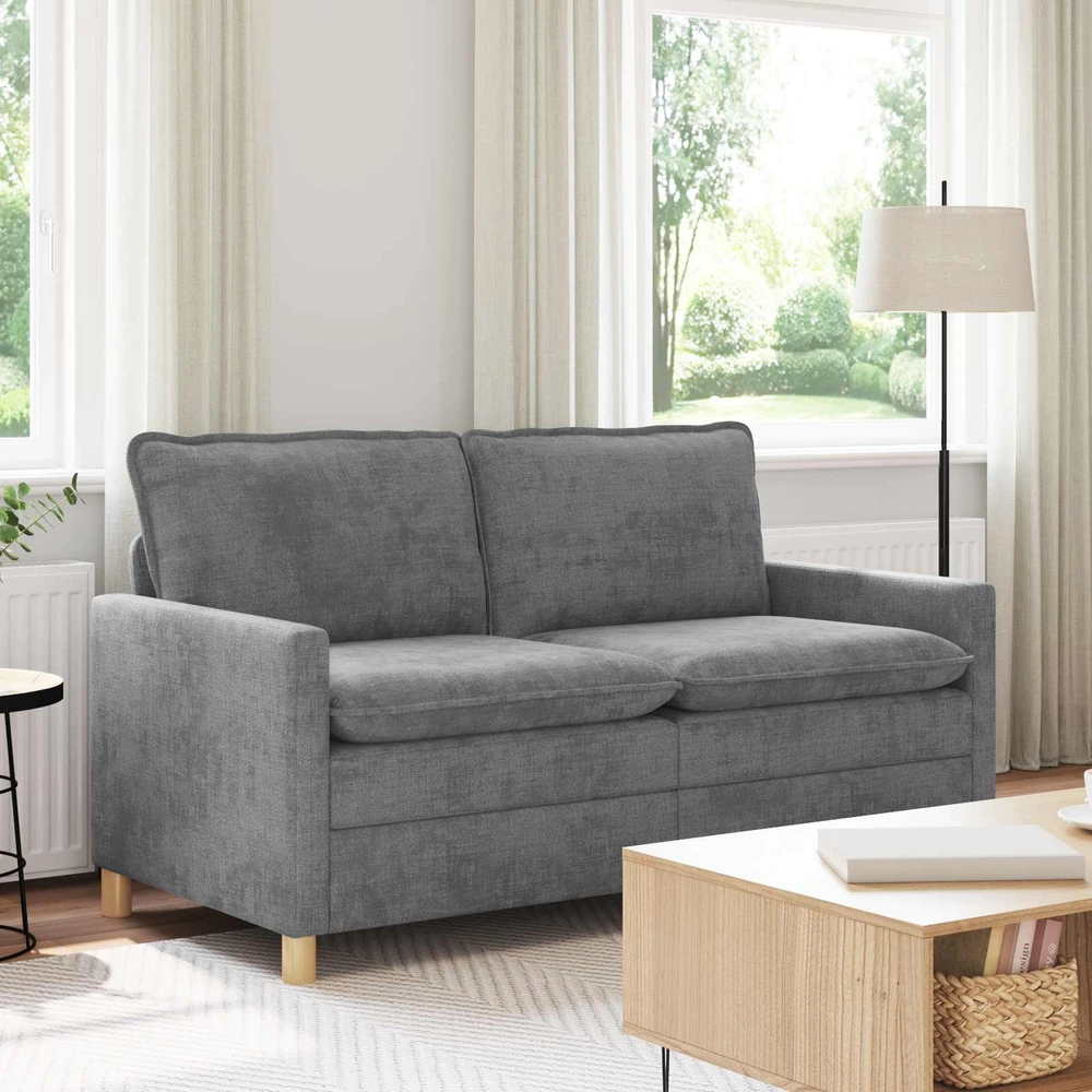 Sofa Šviesiai pilka 156 x 81 x 87,5 cm Poliesteris
