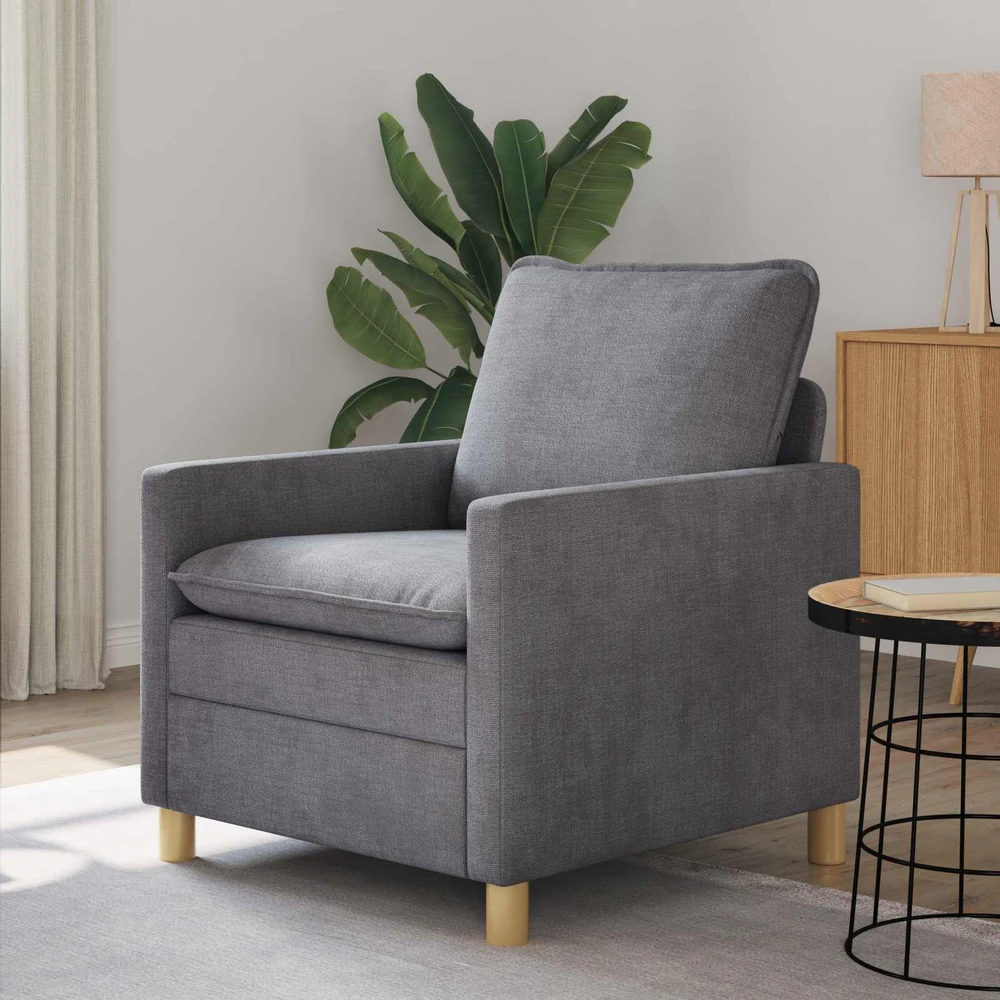 Sofa Šviesiai pilka 76 x 81 x 87,5 cm Poliesteris