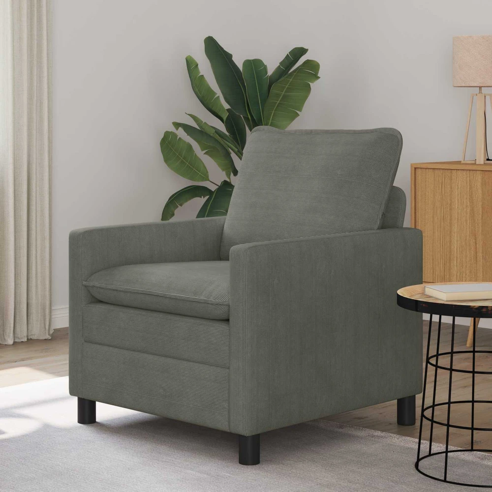 Sofa Šviesiai pilka 76 x 81 x 87,5 cm Audinys