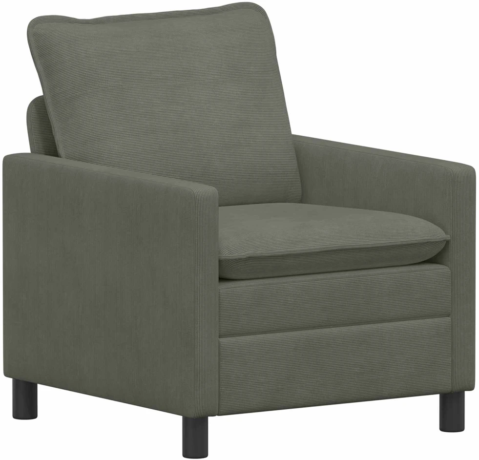 Sofa Šviesiai pilka 76 x 81 x 87,5 cm Audinys