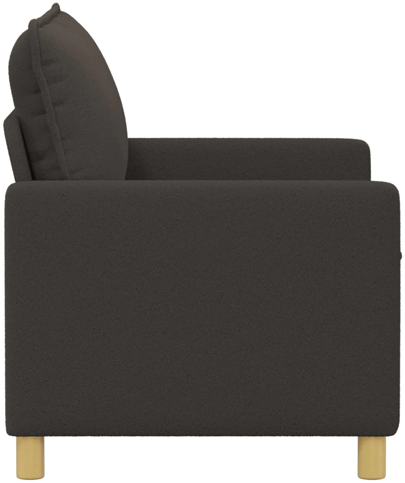 Sofa Tamsiai pilka 126 x 81 x 87,5 cm Audinys