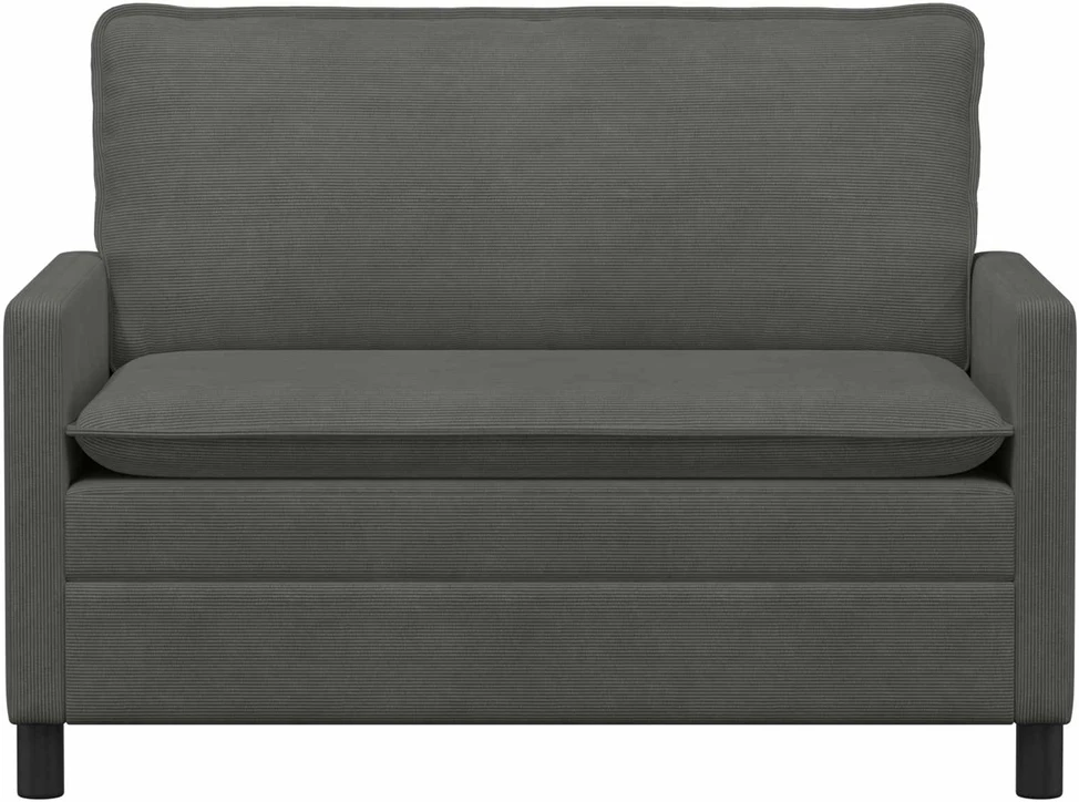 Sofa Tamsiai pilka 126 x 81 x 87,5 cm Audinys