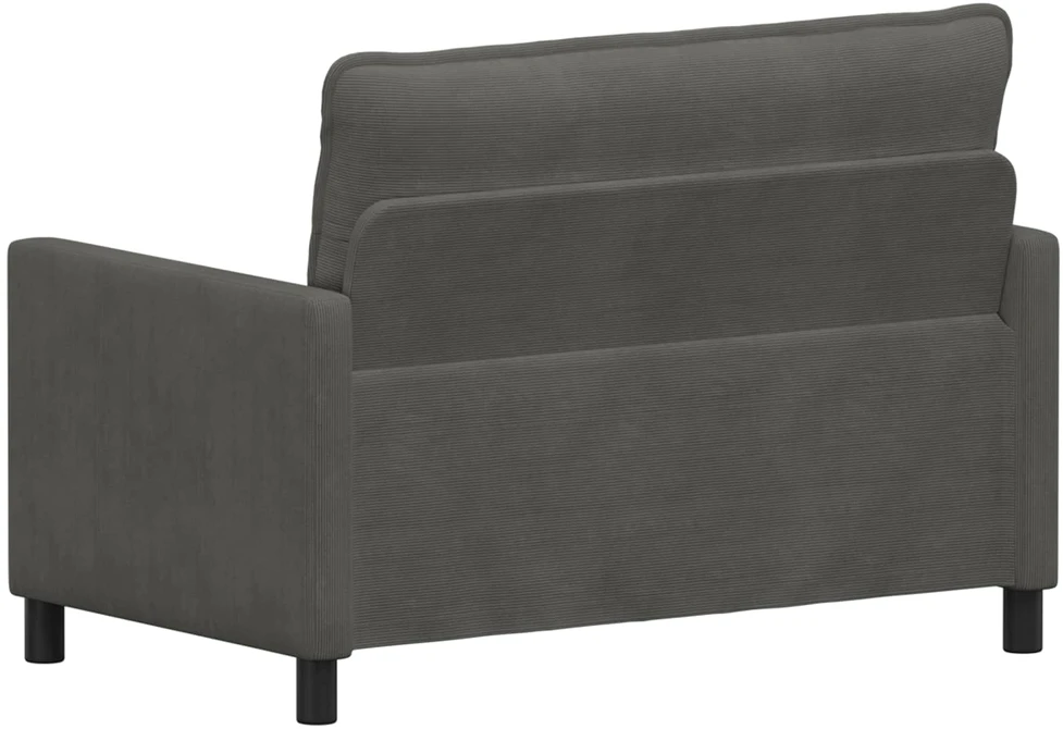 Sofa Tamsiai pilka 126 x 81 x 87,5 cm Audinys