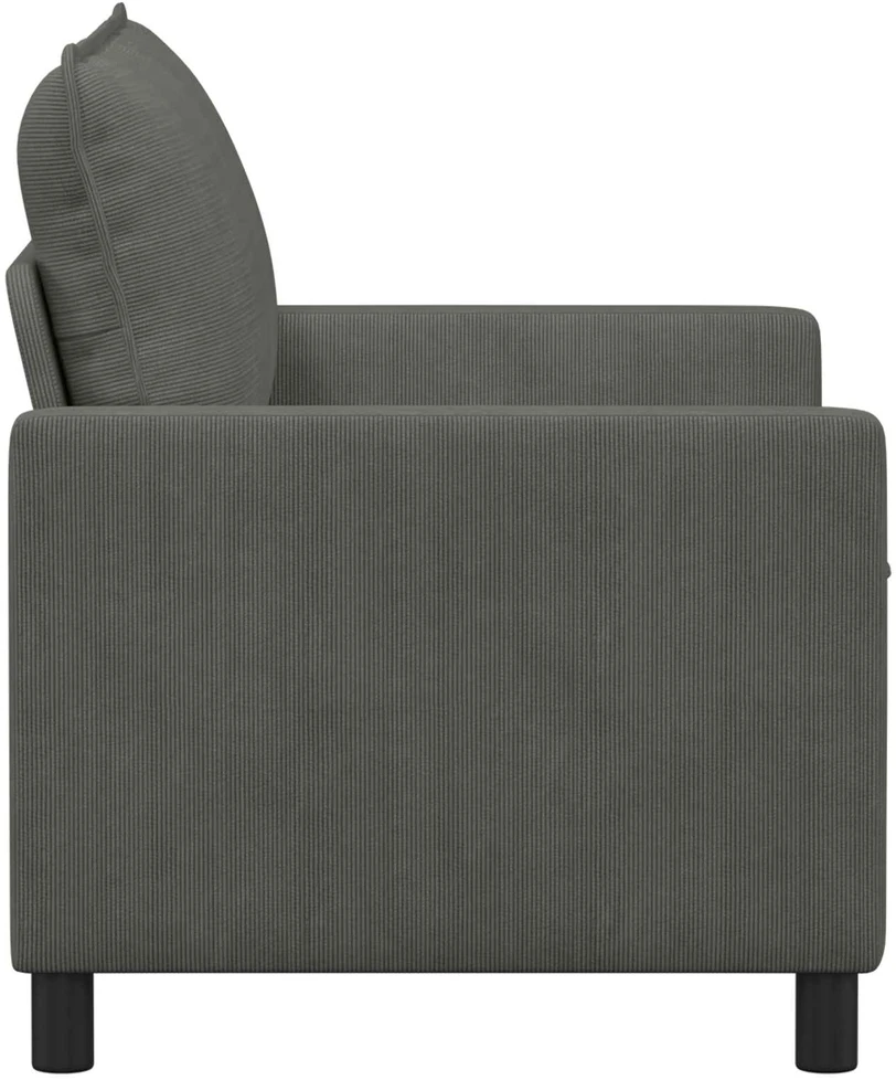 Sofa Tamsiai pilka 126 x 81 x 87,5 cm Audinys