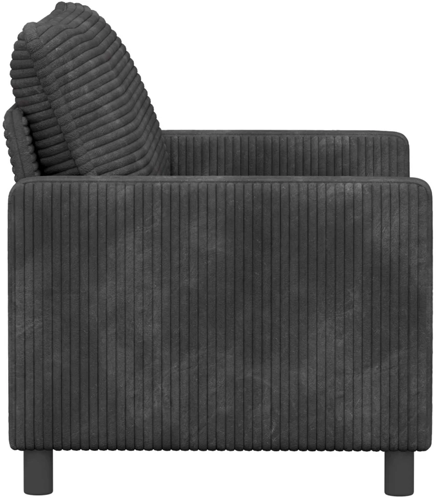 Sofa Tamsiai pilka 126 x 81 x 87,5 cm Poliesteris