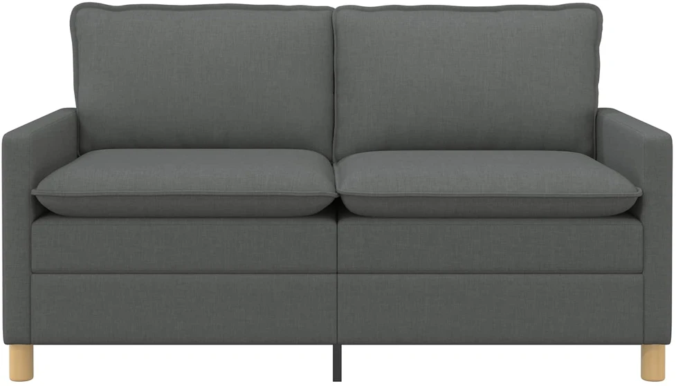 Sofa Tamsiai pilka 156 x 81 x 87,5 cm Audinys