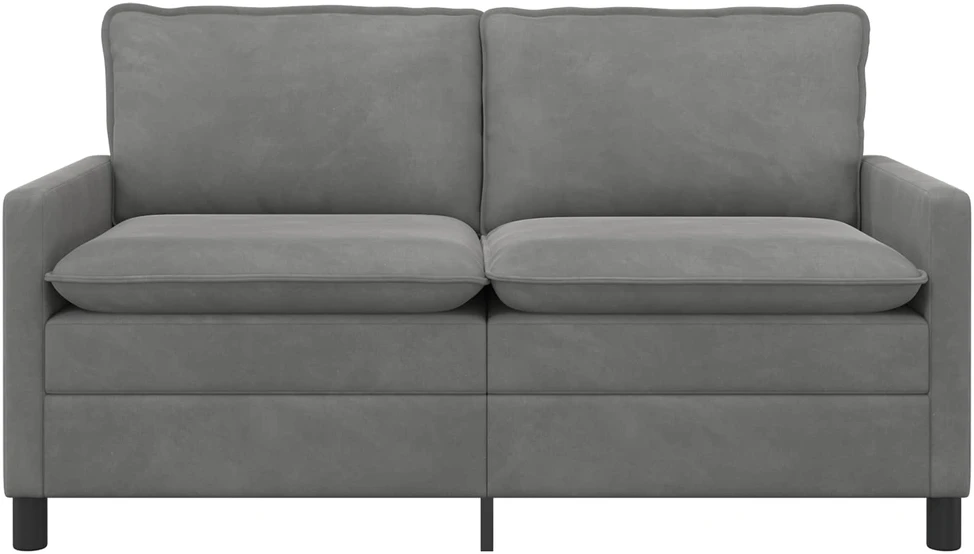 Sofa Tamsiai pilka 156 x 81 x 87,5 cm Aksomas