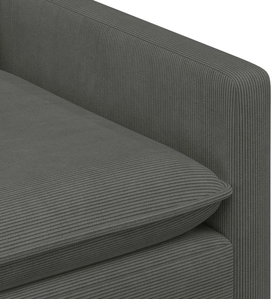 Sofa Tamsiai pilka 76 x 81 x 87,5 cm Audinys